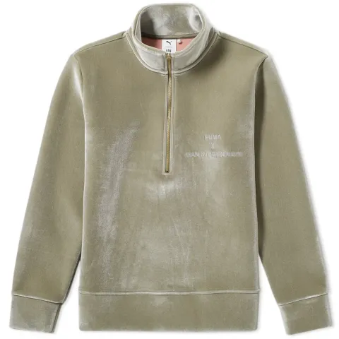 x Han Kjobenhavn Half Zip Sweat