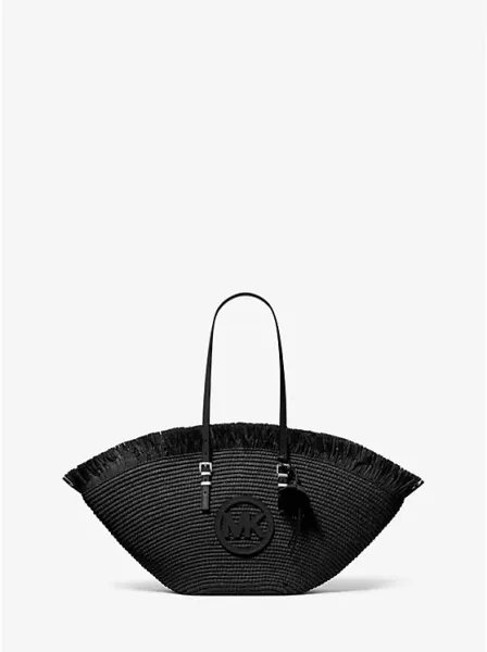 Isa Large Hand-Crocheted Fan Tote Bag