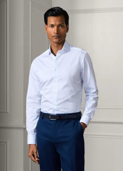 Classic Fit Twin Stripe Shirt