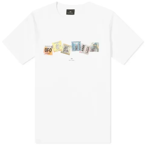 Stamps Print Tee