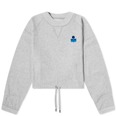 Isabel Marant Etoile Margo Cropped Crew Sweat