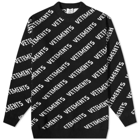 Monogram Crew Knit