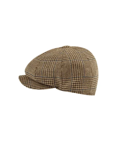 Schöffel Country Newsboy Tweed Cap - Hawick Tweed