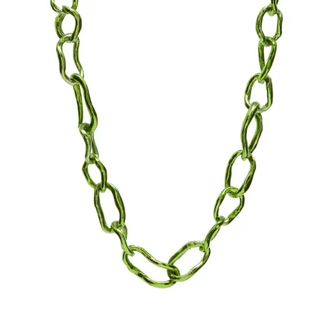 Crushed Chain Necklace