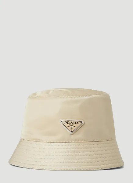 Logo Plaque Bucket Hat