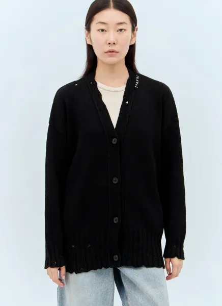 Dishevelled Cotton Cardigan