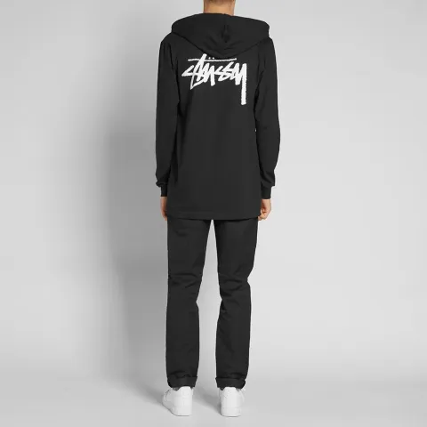 Long Sleeve Original Stock Hooded Tee