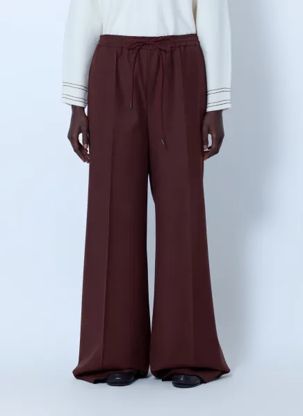 Max Mara Wide-Leg Drawstring Trousers
