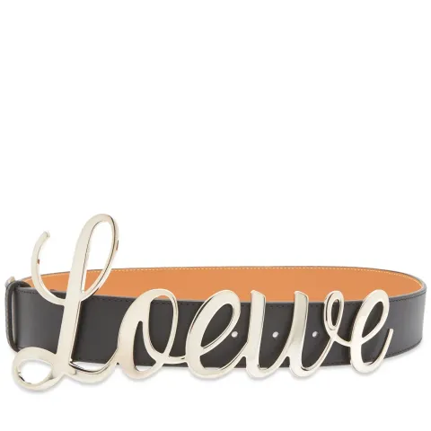 Logo Buckle Belt