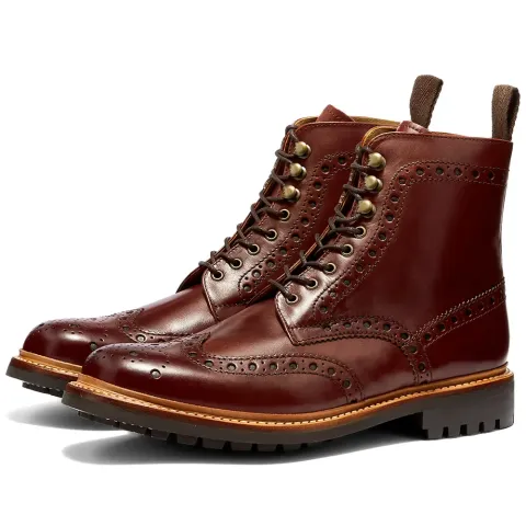 Fred Commando Sole Brogue Boot