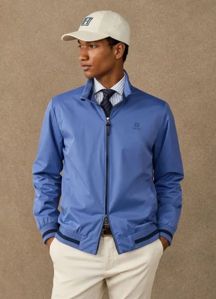 Branded Blouson Jacket
