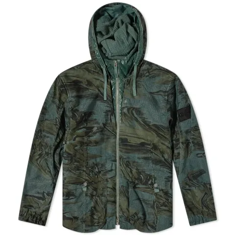 Camo Short Parka