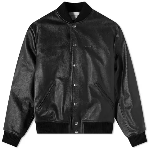 Leather Varsity Jacket
