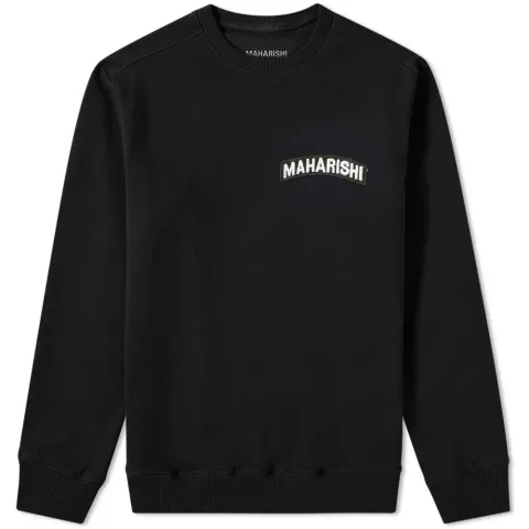 Collegiate Patch Crew Sweat