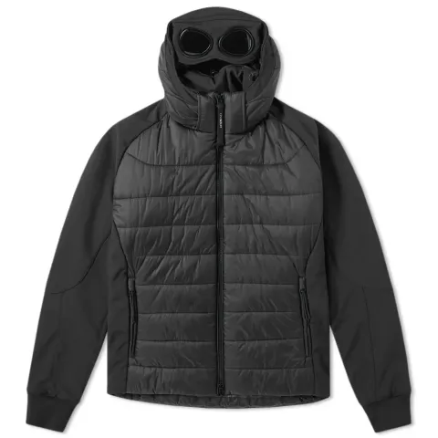 Softshell Goggle Raglan Down Jacket