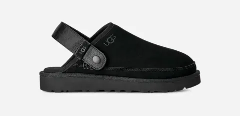 Goldencoast Clog II for Men, Suede/Polyester