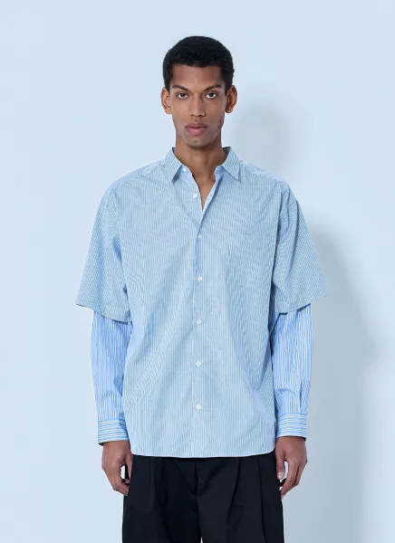 Layered Stripe Shirt