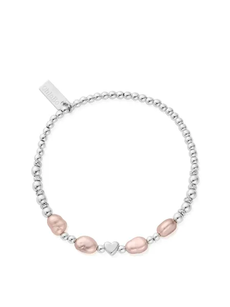 ChloBo With Love Pink Pearl Bracelet