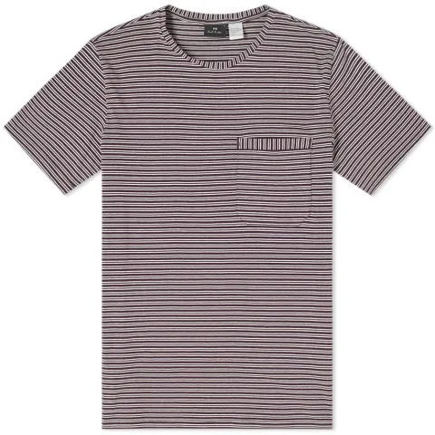 Stripe Pocket Tee