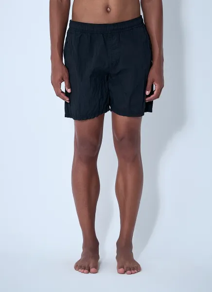 Nylon Metal Swim Shorts