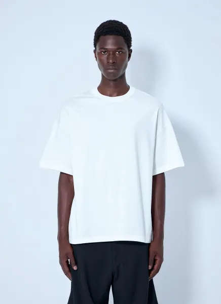 Cotton Jersey Crewneck T-Shirt