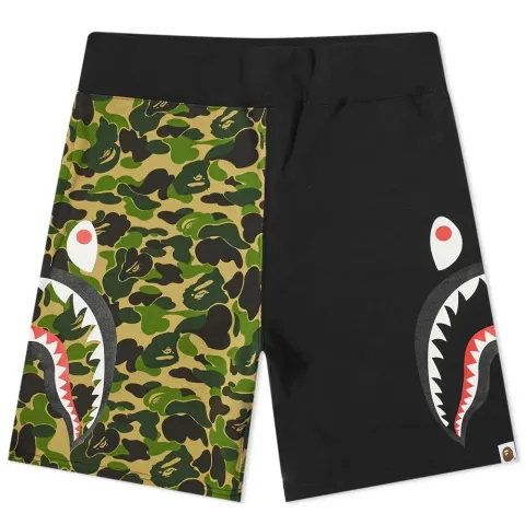 ABC Camo Side Shark Sweat Shorts