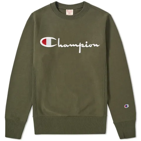 Script Logo Crew Sweat