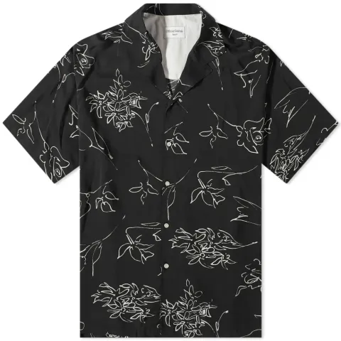 Eren Calligraphy Print Vacation Shirt