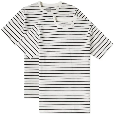 Classic Border Tee - 2 Pack