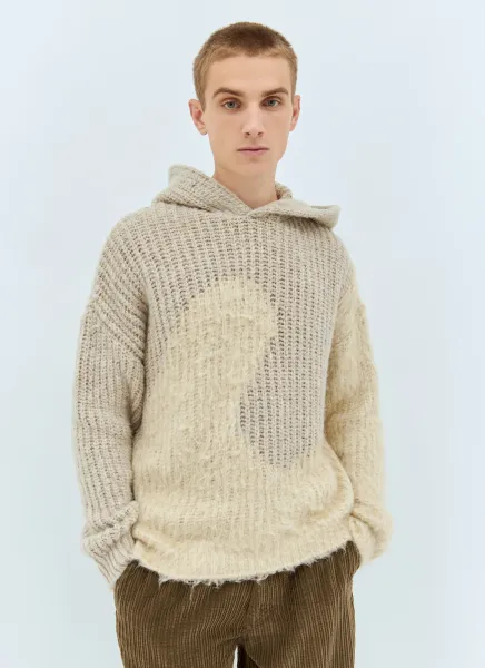 Swirl Hooded Sweater