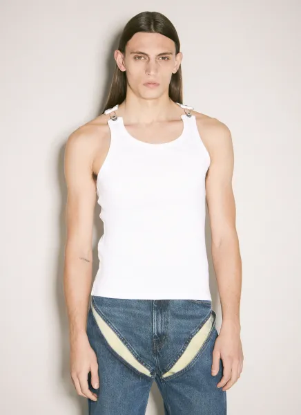 Overall Buckles Tank Top