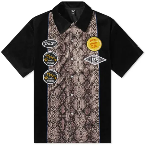 Velour Bowling Shirt