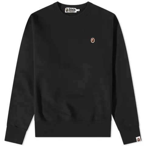 Ape Head One Point Relaxed Fit Crew Sweat