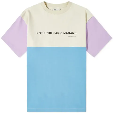 Not From Paris Madame Panelled Tee