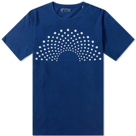 Bassen Dyed Dot Tee