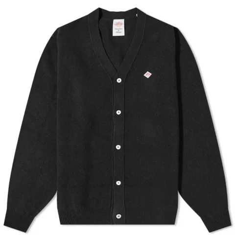 Logo Lambswool Cardigan