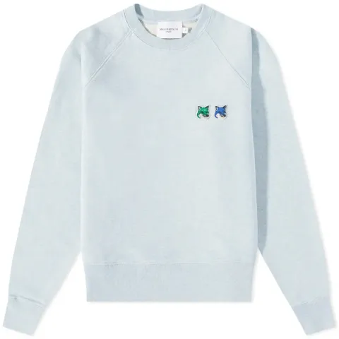 Double Monochrome Fox Head Classic Sweatshirt