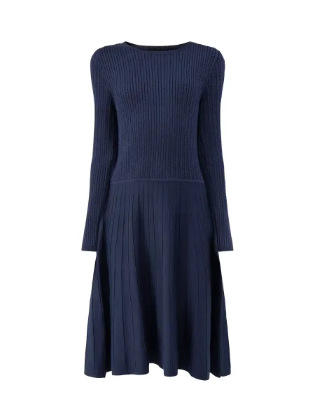 Lauren Ralph Lauren Viscose & Cotton Blend Midi Jumper Dress - Lauren