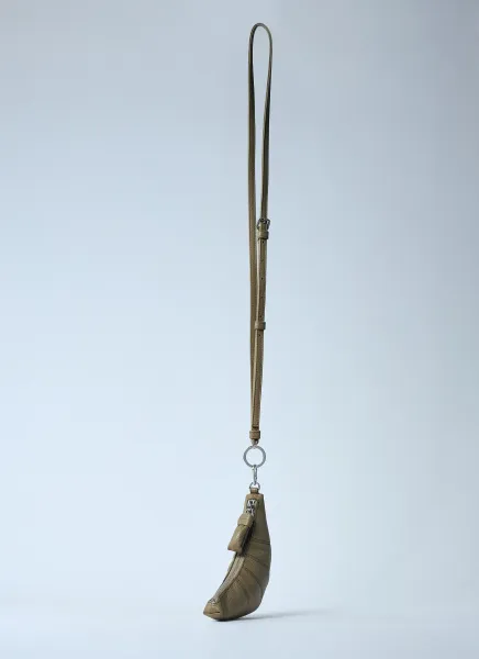 Croissant Coin Pouch Crossbody Bag
