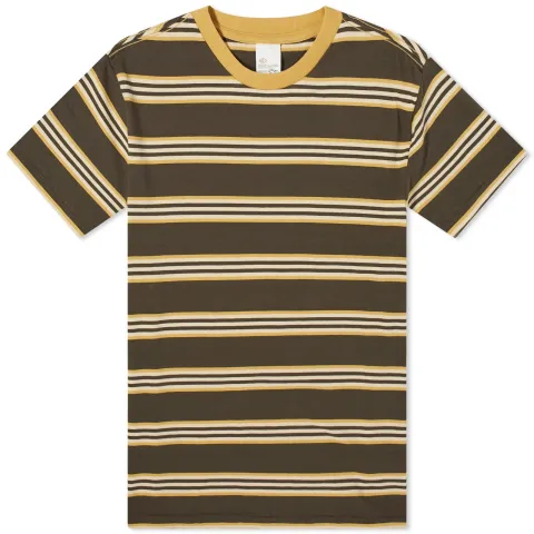 Nudie Leif Mud Stripe T-Shirt