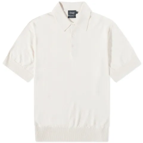 Cotton-Linen Knitted Polo