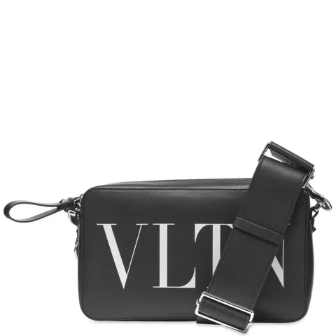 VLTN Leather Cross Body Bag