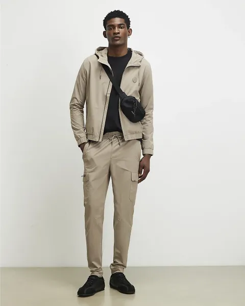 River Island Skinny Fit Cargo Trousers