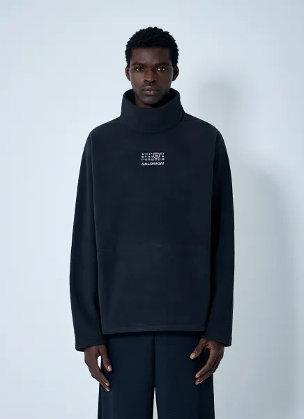 Logo Motif Sweatshirt