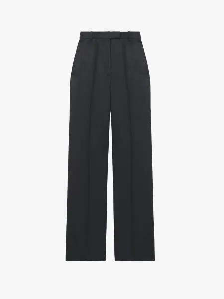 High-waisted Tailored Trousers