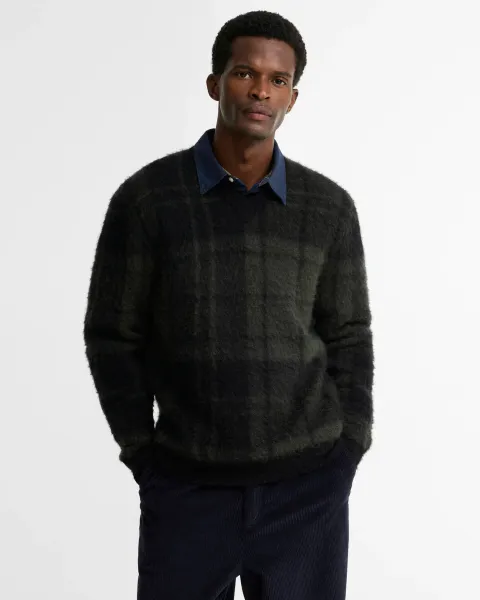 Hunham Tartan V-Neck Jumper