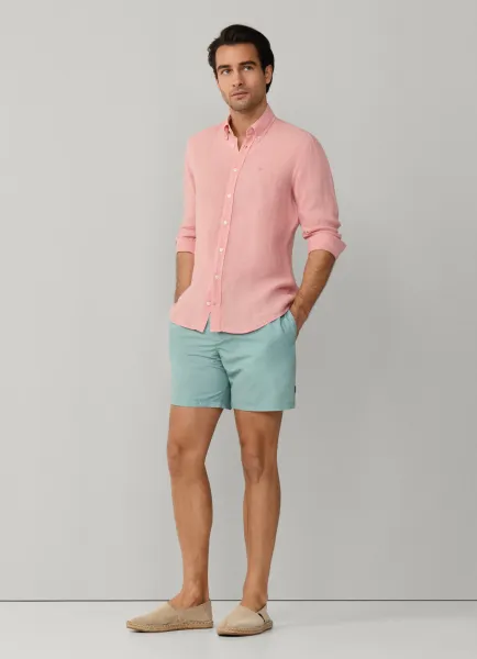 Tailored Solid Colour Swim Shorts