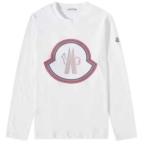 Long Sleeve Macro Logo T-Shirt