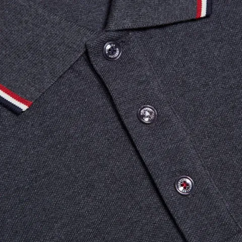 Long Sleeved Tipped Polo
