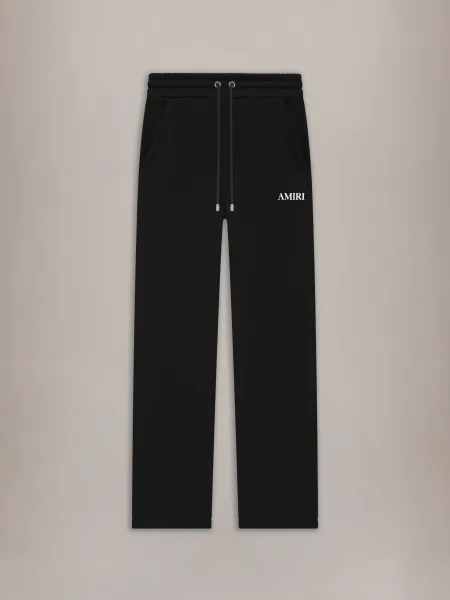 RELAXED PULL ON SWEATPANT - BLACK